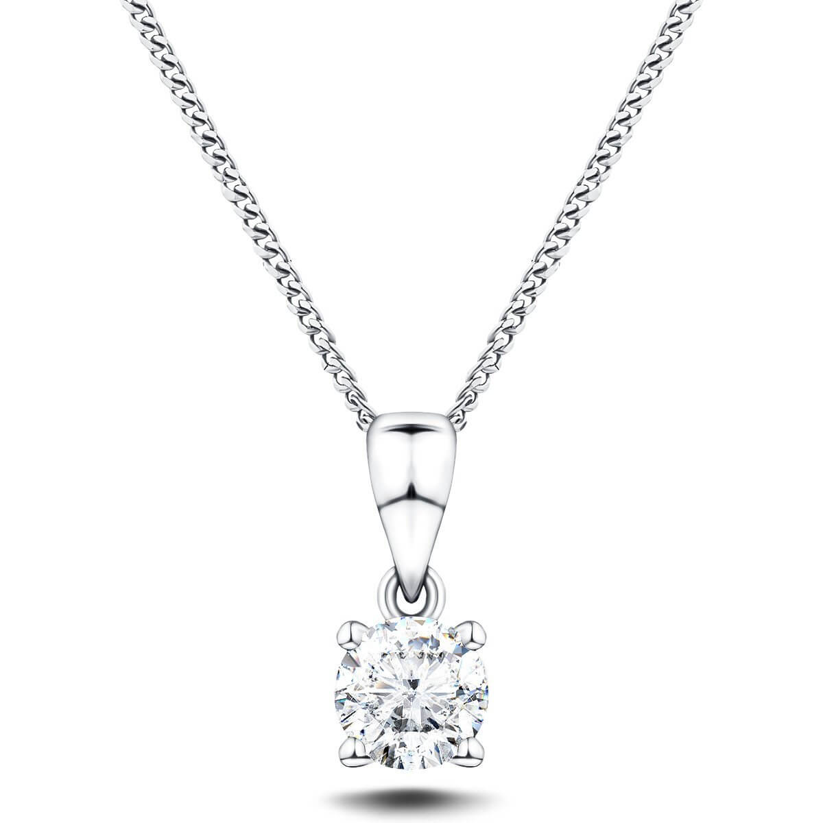 Diamond and Gemstone Necklaces & Pendants | All Diamond