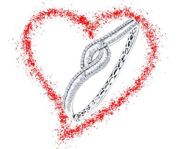 Diamond Jewellery Valentines Gifts For Her | All Diamond