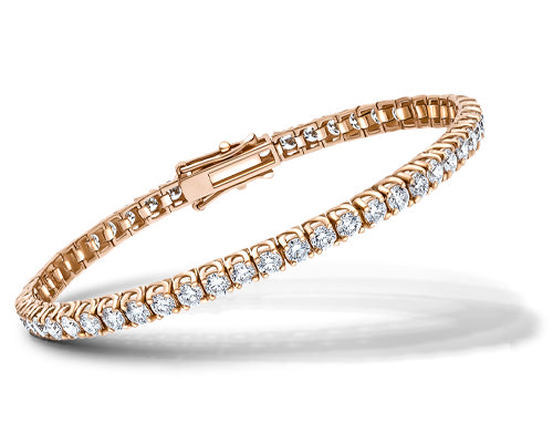 Rose Gold Diamond & Gemstone Bracelets | All Diamond