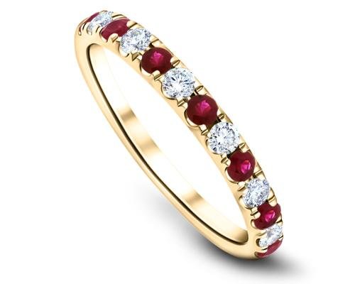 Ruby Rings | All Diamond