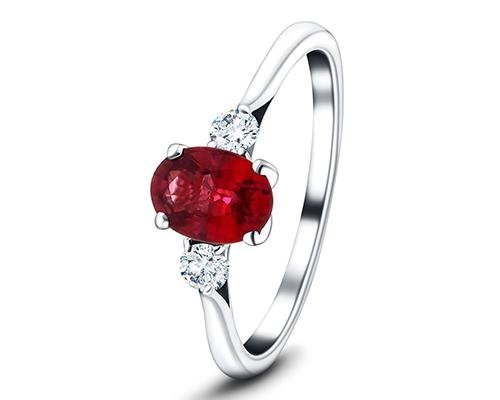 Three Stone Engagement Rings | All Diamond
