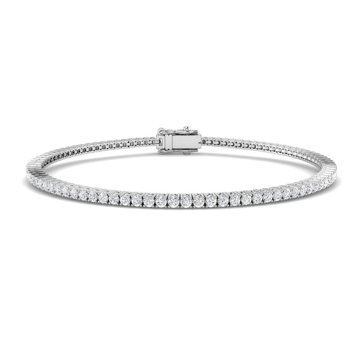 Classic Diamond Tennis Bracelet 1.50ct G/SI in 18k White Gold