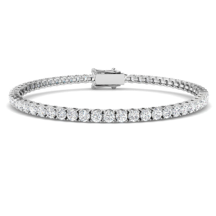 Classic Diamond Tennis Bracelet 5.00ct G/SI in 18k White Gold