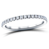 40 Stone Full Eternity Ring 0.40ct G/SI Diamonds In 18k White Gold