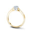 Diamond Solitaire Engagement Ring 0.25ct G/SI Quality 18k Yellow Gold - All Diamond
