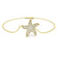 Starfish Diamond Bracelet 0.25ct G/SI Quality in 18k Yellow Gold
