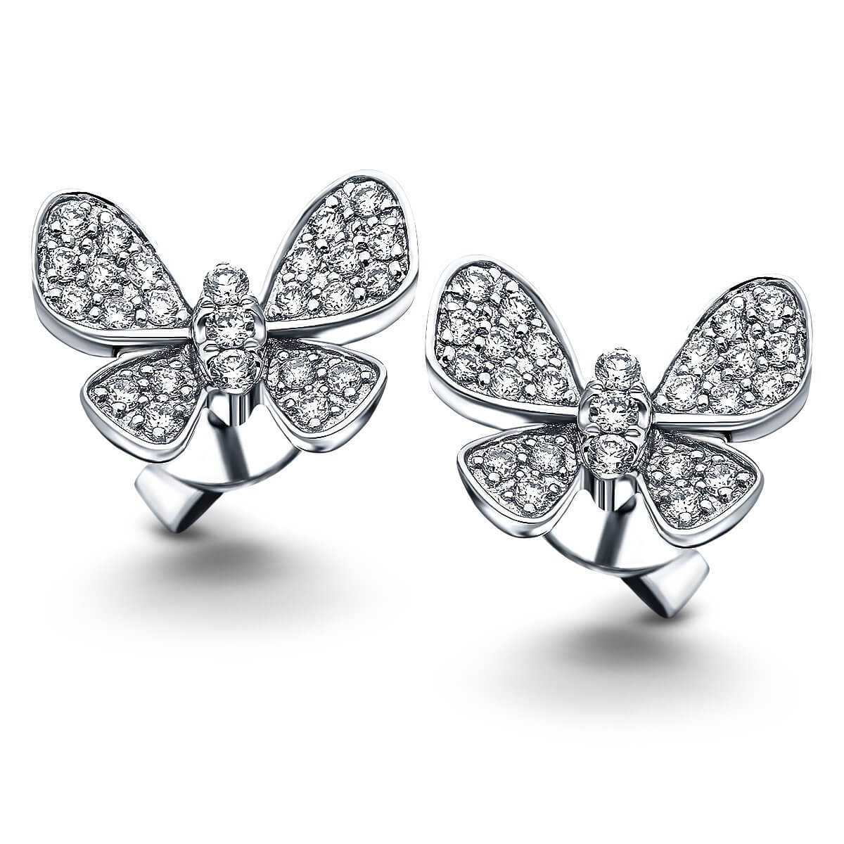 Aprils Diamond Earrings | All Diamond