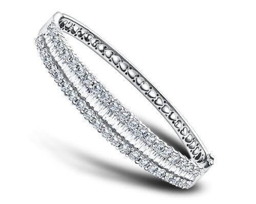 Diamond Bangles | All Diamond