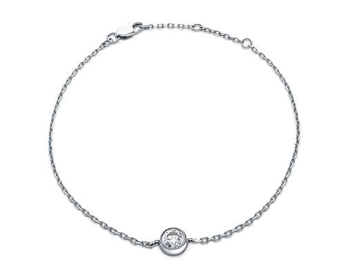 Buy GIVA 925 Sterling Silver Solitaire Bracelet Online At Best Price   Tata CLiQ