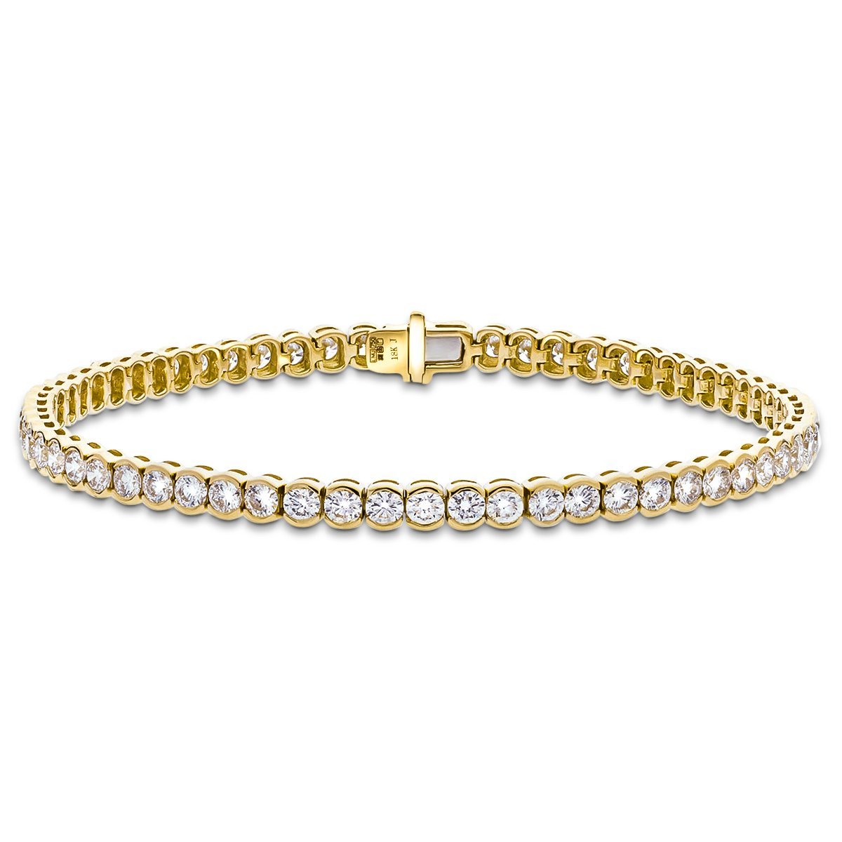 Semi Bezel Diamond Bracelets | All Diamond