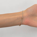 Classic Diamond Tennis Bracelet 2.00ct G/SI in 18k Yellow Gold