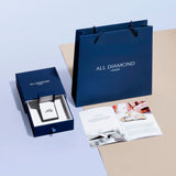Certified Diamond Princess Engagement Ring 1.50ct in G/SI Platinum - All Diamond