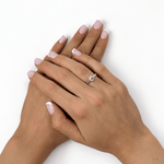 Certified Solitaire Diamond Engagement Ring 1.00ct G/SI Quality 18k White Gold - All Diamond