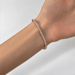 Classic Diamond Tennis Bracelet 6.00ct G/SI in 18k Yellow Gold - All Diamond