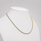 Classic Diamond Tennis Necklace 4.50ct G/SI Quality 18k Yellow Gold - All Diamond
