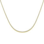 Classic Diamond Tennis Necklace 4.50ct G/SI Quality 18k Yellow Gold - All Diamond