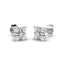 Diamond Cluster Earrings 0.45ct G/SI Quality in 18k White Gold