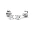 Diamond Stud Earrings 0.20ct G/SI Quality in 18k White Gold - All Diamond