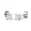 Diamond Stud Earrings 0.50ct Premium Quality in 18k White Gold
