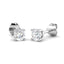 Diamond Stud Earrings 0.60ct G/SI Quality in 18k White Gold - All Diamond