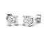 Diamond Stud Earrings 1.40ct Premium Quality in 18k White Gold