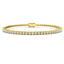 Illusion Diamond Tennis Bracelet 1.25ct G/SI in 18k Yellow Gold