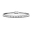 Illusion Diamond Tennis Bracelet 1.50ct G/SI in 9k White Gold - All Diamond