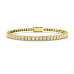 Illusion Diamond Tennis Bracelet 1.50ct G/SI in 9k Yellow Gold - All Diamond