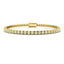 Illusion Diamond Tennis Bracelet 2.00ct G/SI in 18k Yellow Gold - All Diamond