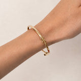 Tension Set Diamond Bangle 0.33ct G/SI Diamond in 9k Yellow Gold - All Diamond