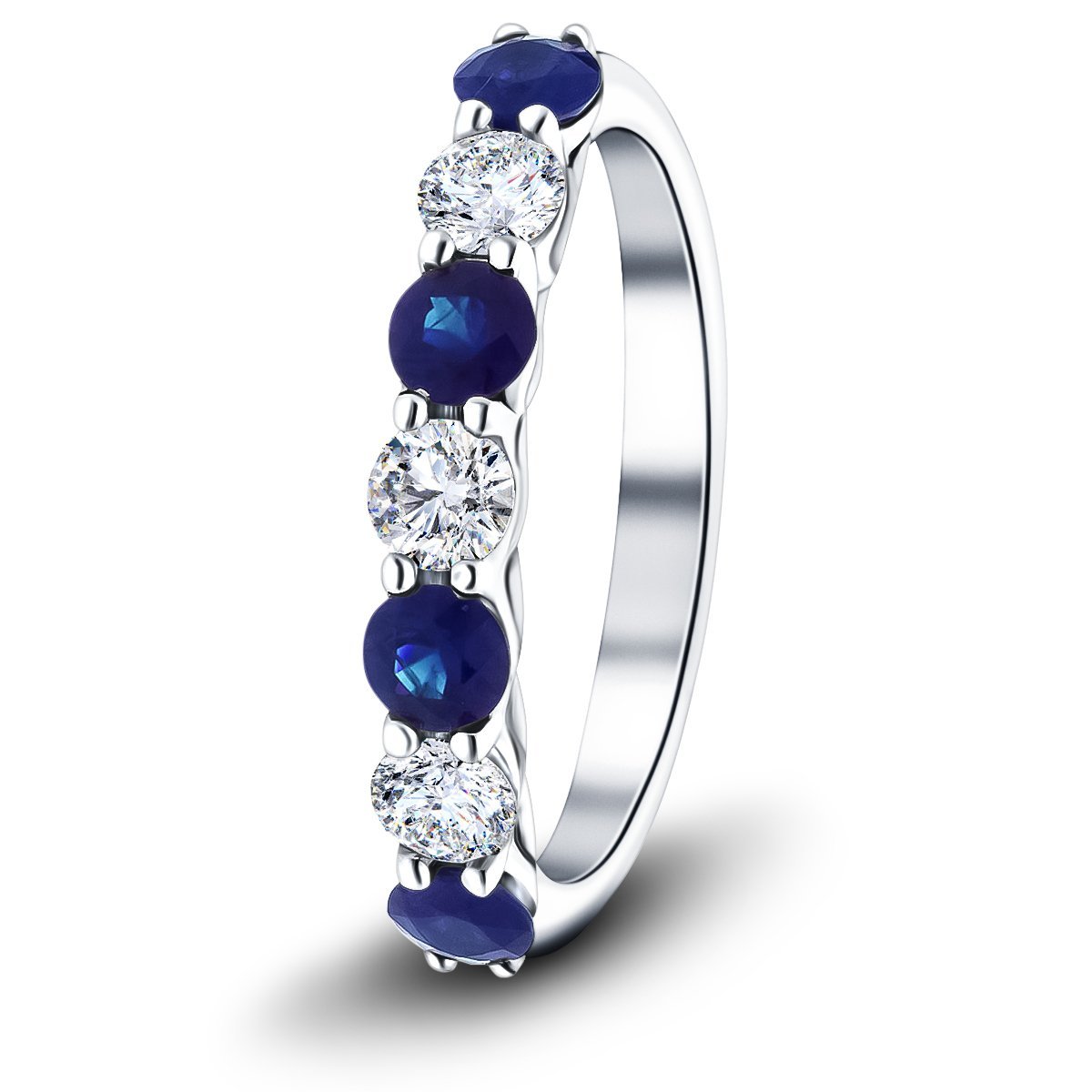 Seven Stone Diamond Rings | All Diamond.co.uk