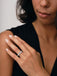17 Stone Full Eternity Ring 4.11ct G/SI Diamonds In 18k White Gold - All Diamond