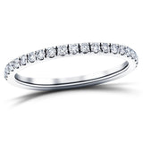 35 Stone Full Eternity Ring 0.50ct G/SI Diamonds In Platinum - All Diamond