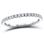 40 Stone Full Eternity Ring 0.40ct G/SI Diamonds In Platinum - All Diamond