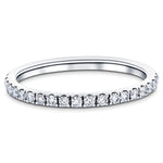 40 Stone Full Eternity Ring 0.40ct G/SI Diamonds In Platinum - All Diamond