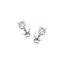 Diamond Stud Earrings 0.30ct G/SI Quality in 18k White Gold