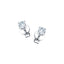Diamond Stud Earrings 0.40ct G/SI Quality in 18k White Gold