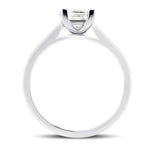 Certified Diamond Princess Engagement Ring 2.00ct in G/SI 18k White Gold - All Diamond