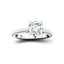 Certified Solitaire Diamond Engagement Ring 1.50ct G/SI Quality 18k White Gold - All Diamond