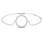 Circle of Life Diamond Bracelet 0.15ct G/SI in 18k White Gold - All Diamond