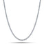 Classic Diamond Tennis Necklace 12.20ct G/SI Quality 18k White Gold - All Diamond