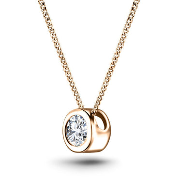 Solitaire hot sale necklace price