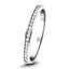 Diamond Channel Half Eternity Ring 0.15ct G/SI in Platinum 2.3mm