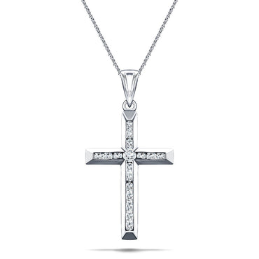 Cross Necklace Men Stainless Steel Silver Black Gold Layered Rope Chain  Cross Pendant | Fruugo UK