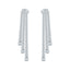 Diamond Drop Earrings 8.15ct G/SI Quality in 18k White Gold 10.0mm - All Diamond