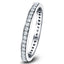 Diamond Full Eternity Diamond Ring 0.45ct G/SI 18k White Gold 2.1mm