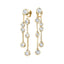 Diamond Rub Over Drop Earrings 1.40ct G/SI Quality 18k Yellow Gold - All Diamond