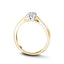 Diamond Solitaire Engagement Ring 0.20ct G/SI Quality 18k Yellow Gold - All Diamond