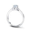 Diamond Solitaire Engagement Ring 0.50ct G/SI Quality in Platinum - All Diamond
