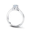 Diamond Solitaire Engagement Ring 0.70ct G/SI Quality in Platinum - All Diamond